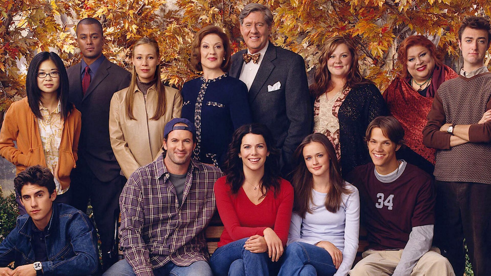 The cast of Gilmore Girls (Image via Netflix)